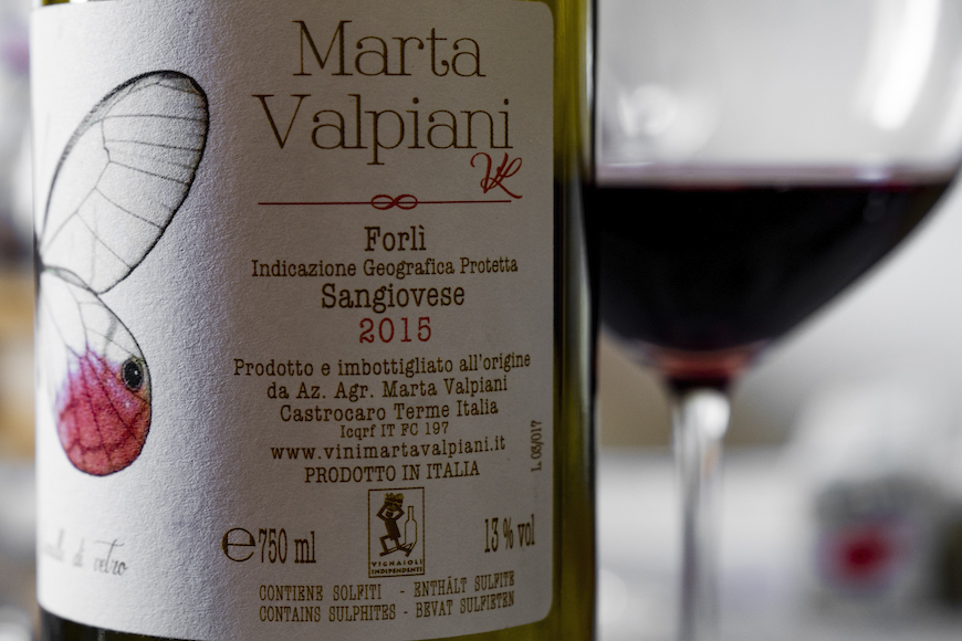 Marta Valpiani, il Sangiovese che giova