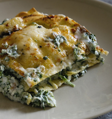 Lasagna bianca e verde