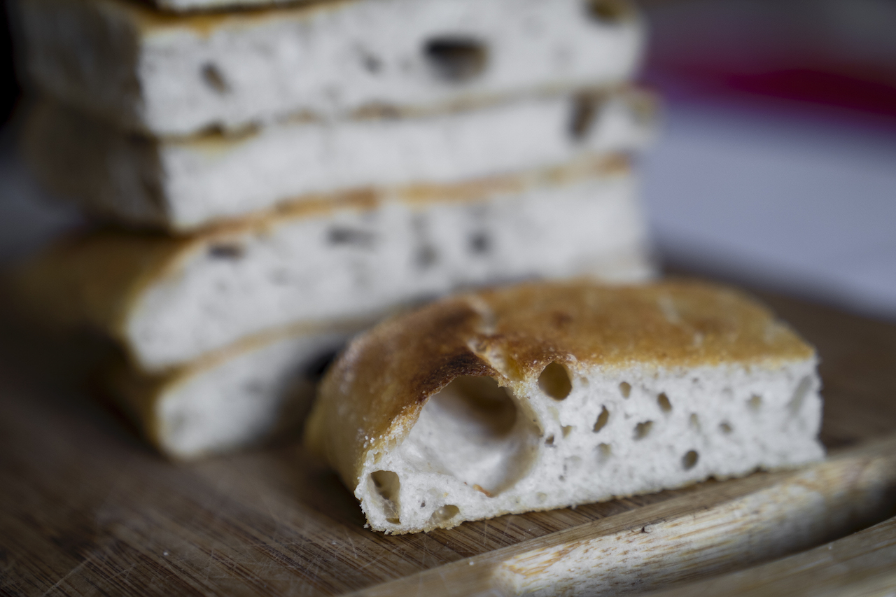 Focaccia senza impasto