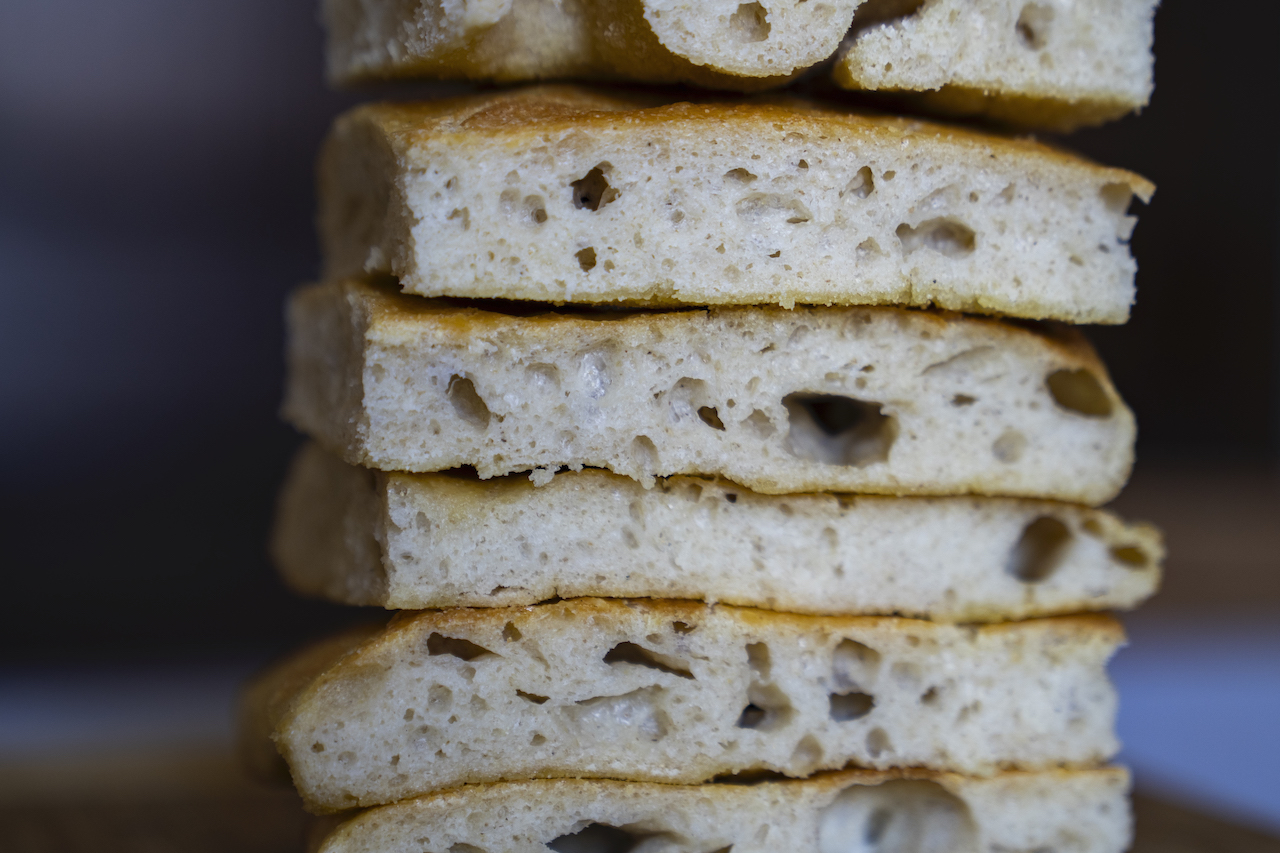 Focaccia senza impasto