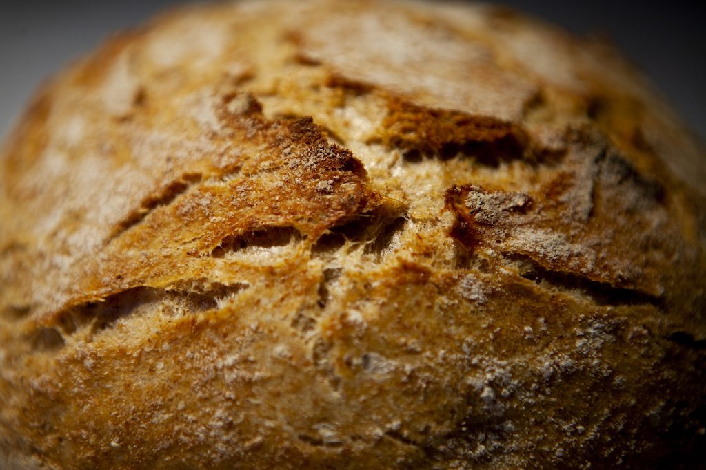 Pane semintegrale cotto nella pentola