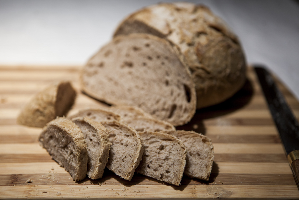 Pane semintegrale cotto nella pentola