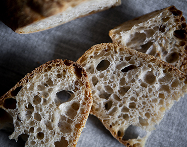 Pane a fermentazione naturale con licoli