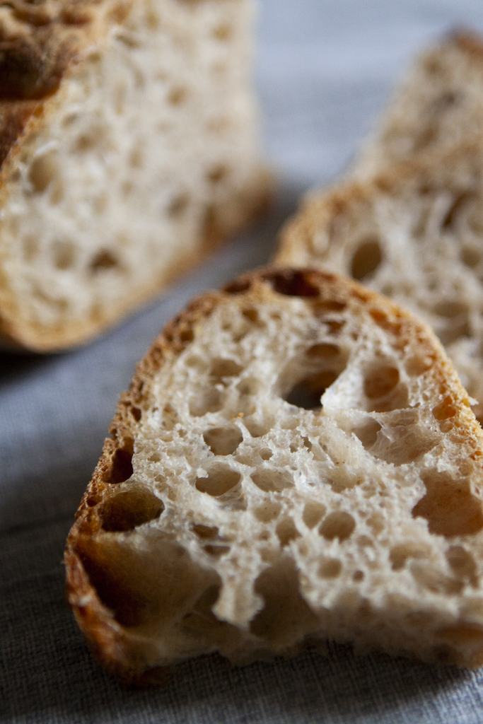 Pane a fermentazione naturale con licoli