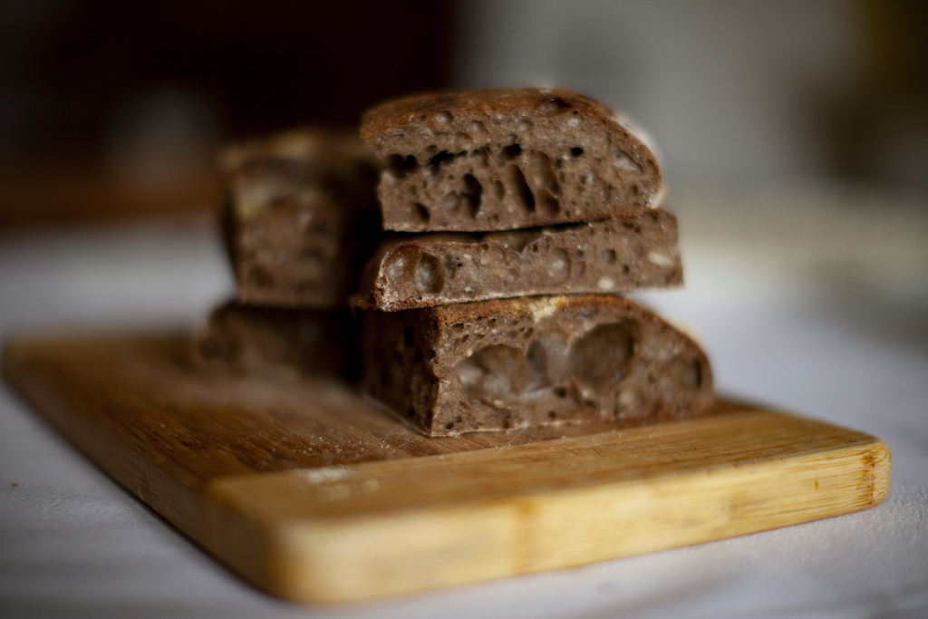 Focaccia nera