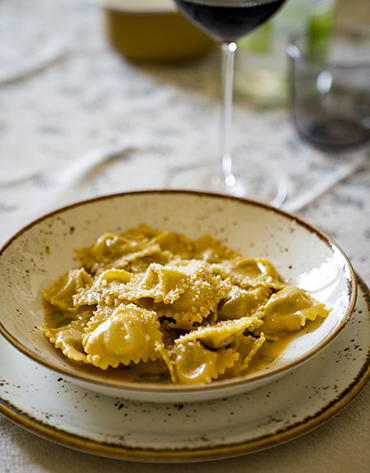 Agnolotti, sette arrosti, ragù fuggito.