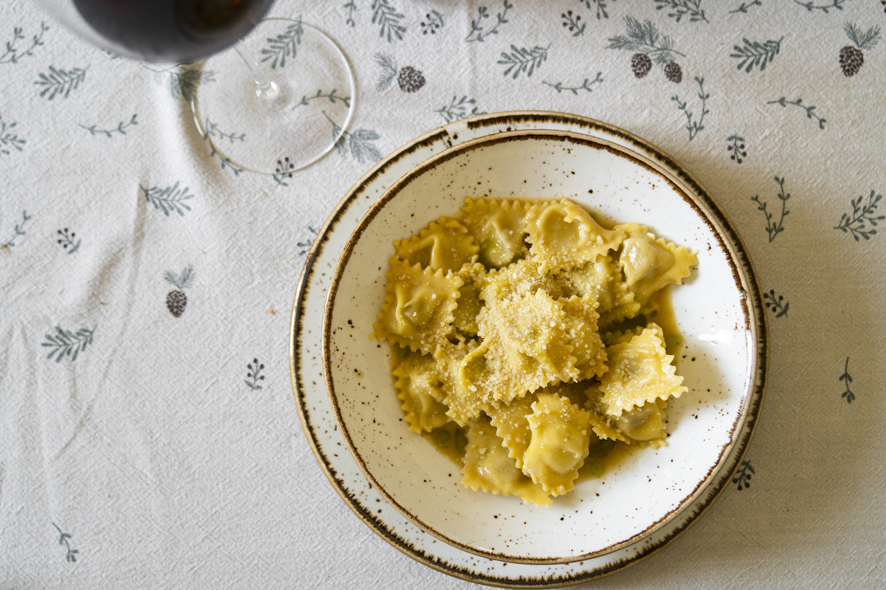 Agnolotti, sette arrosti, ragù fuggito.