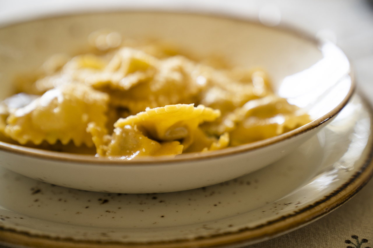 Agnolotti, sette arrosti, ragù fuggito.