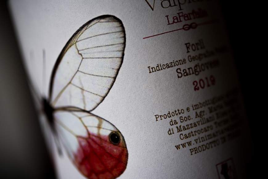 La Farfalla, di Sangiovese Forlì 2019