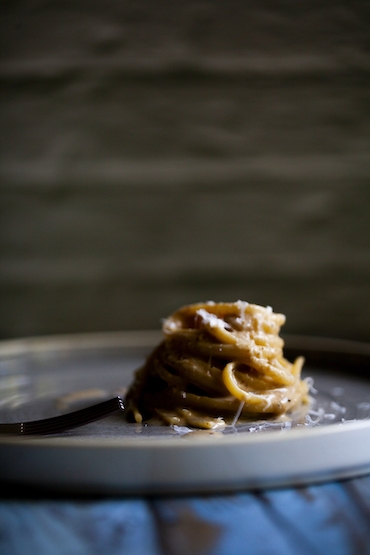 Linguine caci e noci