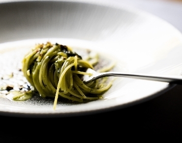 Spaghettini al pesto fresco