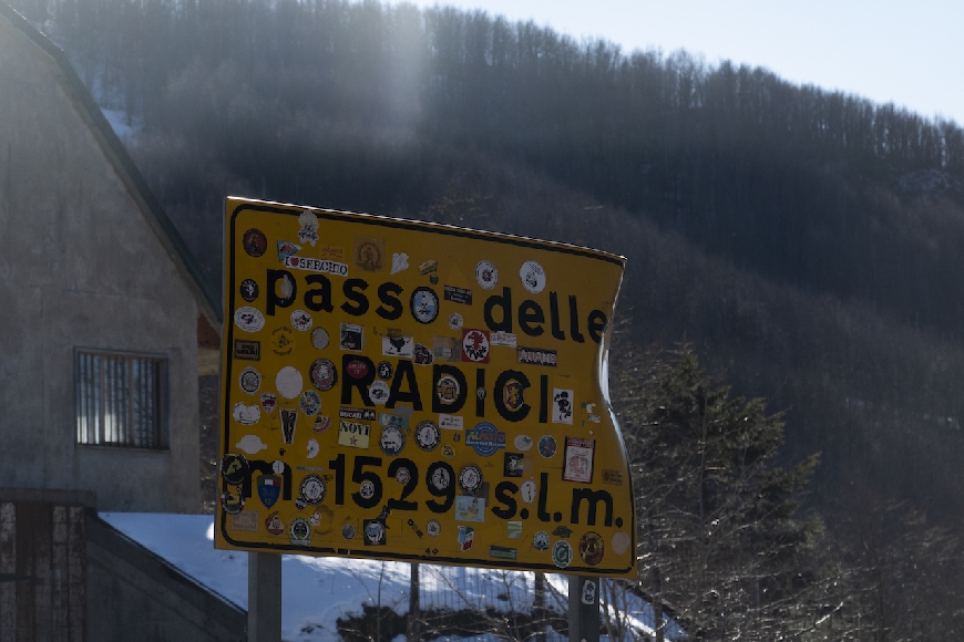 Il Passo delle Radici in moto