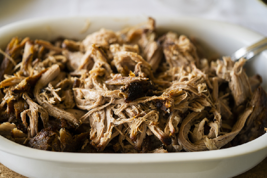 Pulled pork facile, ma buono