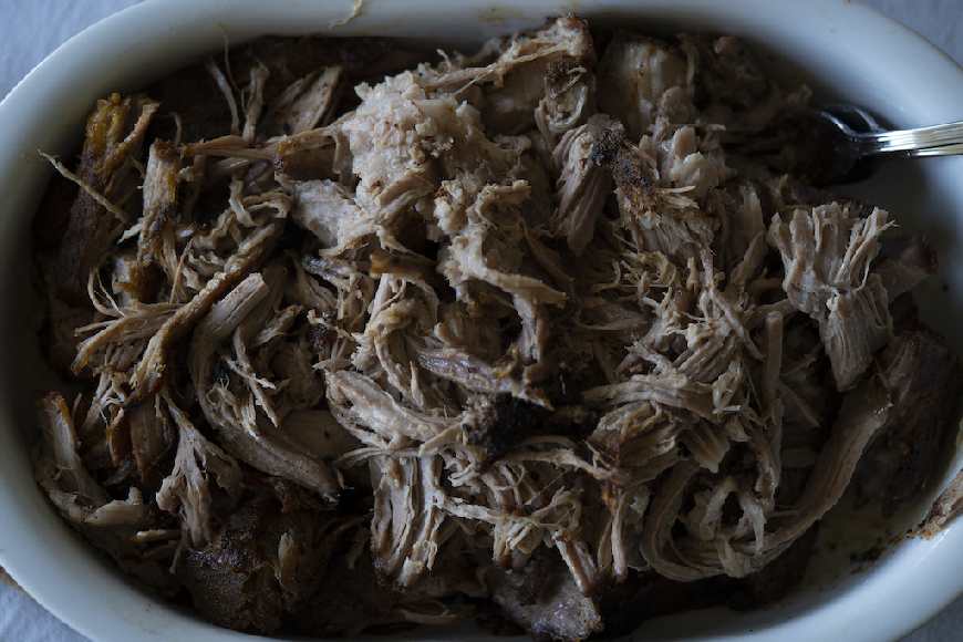 Pulled pork facile, ma buono