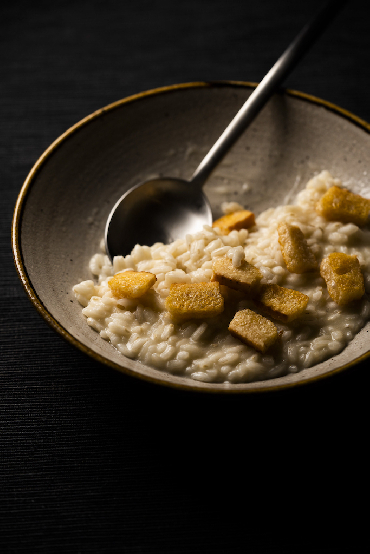 Come un riso, più di un riso: parmigiana e croste di parmigiano