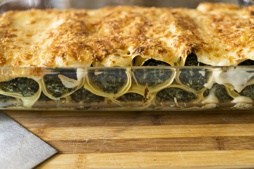 Cannelloni alle tre erbe