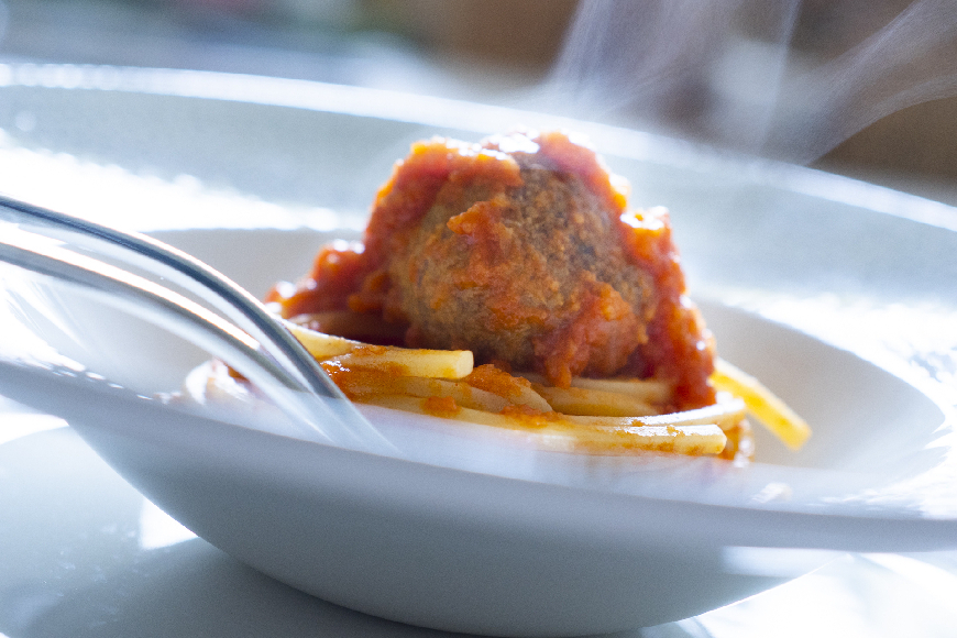 Spaghetti meatballs