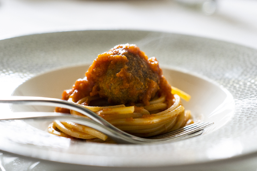 Spaghetti meatballs